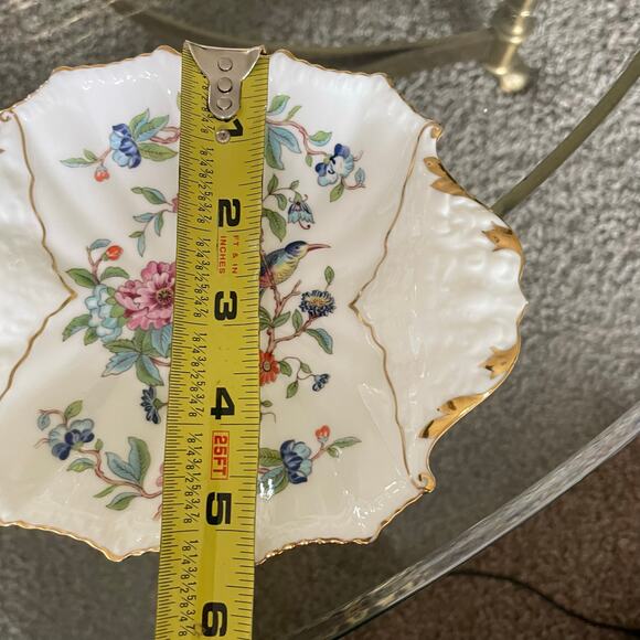 Aynsley PEMBROKE Dish Reproduction 18th Century Design England Fine China - Picture 5 of 13